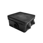 IP55 Weatherproof Black Small Junction Box Housing