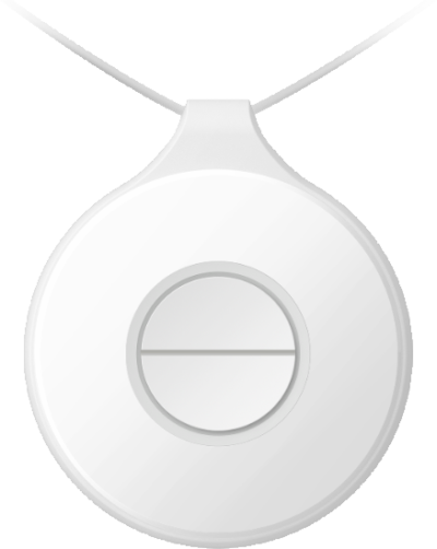 HIKVISION DS-PDEBP2-EG2-WE AX PRO Series Portable Wireless Emergency Button (dual button)
