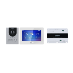 Dahua KTD01L(S) - 2-Wire IP Villa Door Station & Indoor Monitor - Surface Mount