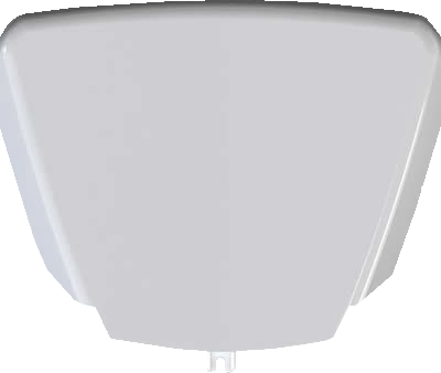 External sounder lid Robust polycarbonate plastics protect against varying weather conditions.