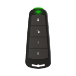 Pyronix KEYFOB-Two way wireless keyfob, Simple and easy way to arm and disarm your system, 4 Buttons & 8 Functions,Rolling code high security encryption.