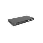 16-Port 10/100Mbps with 2-Port Gigabit Rackmount PoE switch Unmanaged switch, which is visible on Ruijie Cloud APP Large buffer for smooth data transmission Intelligent PoE management High network reliability High-quality design Adaptation to various scenarios