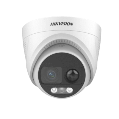 3K ColorVu PIR Siren Fixed Turret Camera High quality imaging with 3K, 2960 × 1665 resolution 24/7 color imaging Clear imaging against strong back light due to 130 dB true WDR technology 3D DNR technology delivers clean and sharp images 2.8 mm, 3.6 mm fixed focal lens Up to 20 m White Light distance for bright night imaging Detects human body through heat-sensitive passive infrared (PIR) Active strobe light and audio alarm to warn intruders off Water and dust resistant (IP67) High quality audio with built-in speaker