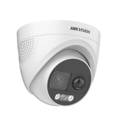 3K ColorVu PIR Siren Fixed Turret Camera High quality imaging with 3K, 2960 × 1665 resolution 24/7 color imaging Clear imaging against strong back light due to 130 dB true WDR technology 3D DNR technology delivers clean and sharp images 2.8 mm, 3.6 mm fixed focal lens Up to 20 m White Light distance for bright night imaging Detects human body through heat-sensitive passive infrared (PIR) Active strobe light and audio alarm to warn intruders off Water and dust resistant (IP67) High quality audio with built-in speaker